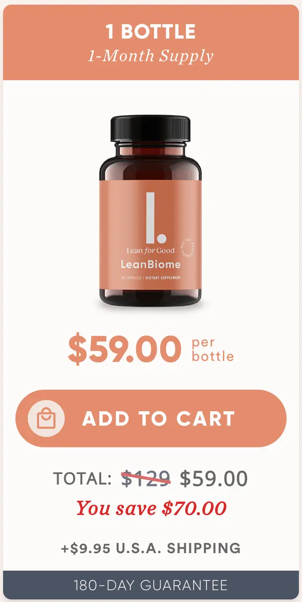 leanbiome 30 days supply